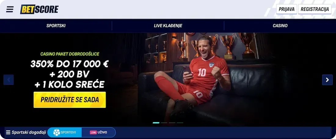 betscore casino stranica